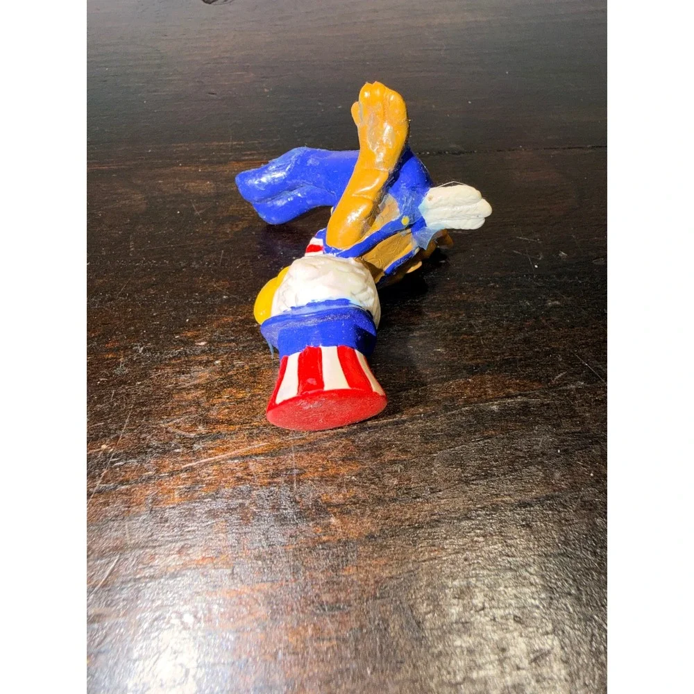 Vintage 1980 Sam the Eagle 84 LA Olympics Mascot Figure W Berrie Co Hong Kong - Picture 5 of 8